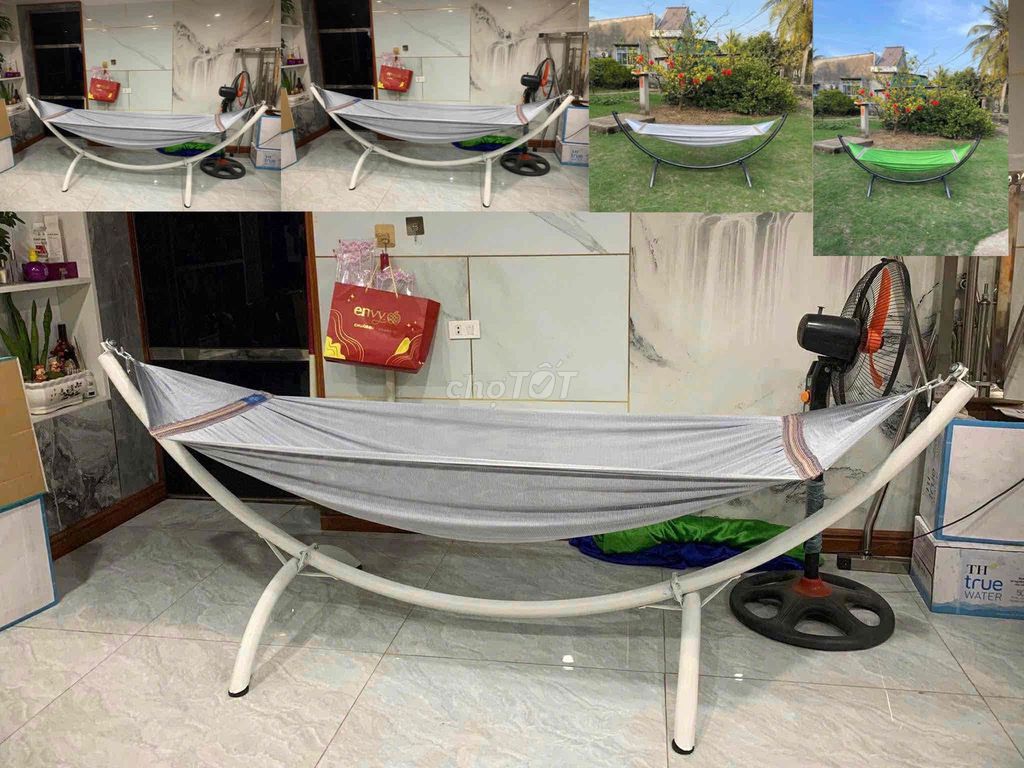 Kho đã kín chỗ xãa KHUNG VÕNG BÁN NGUYỆT NEW 100%. Mua bán Giường, chăn ga gối nệm tại Quận 12 Tp Hồ Chí Minh được đăng bởi Xưởng võng xếp hình 1