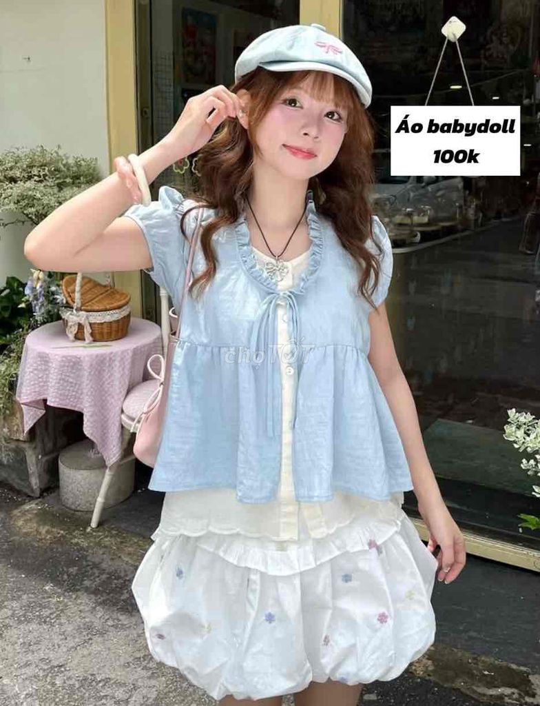 Áo babydoll nữ mềm mại. Mua bán Quần áo tại Huyện Chợ Gạo Tiền Giang được đăng bởi Lê Kim hình 1