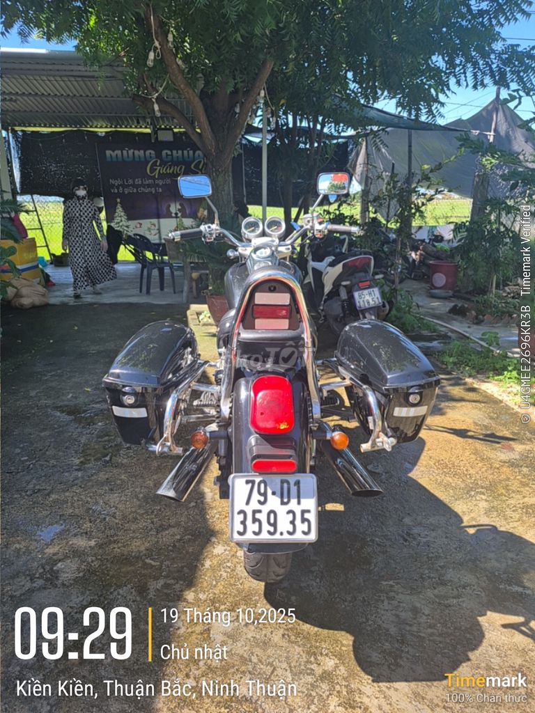 Môtô 125cc tiết kiệm nhiên liệu, biển số đẹp. Mua bán Xe máy tại Huyện Thuận Bắc Ninh Thuận được đăng bởi Thảo Tôma hình 2