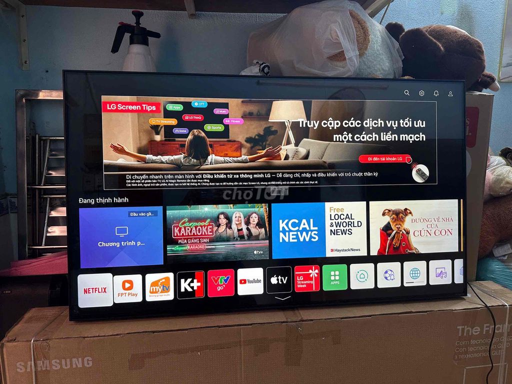 Tivi LG 55NANO75 4K 55 inch 2021 Giọng nói. Mua bán Tivi, Âm thanh tại Quận Gò Vấp Tp Hồ Chí Minh được đăng bởi Minh Thư hình 1