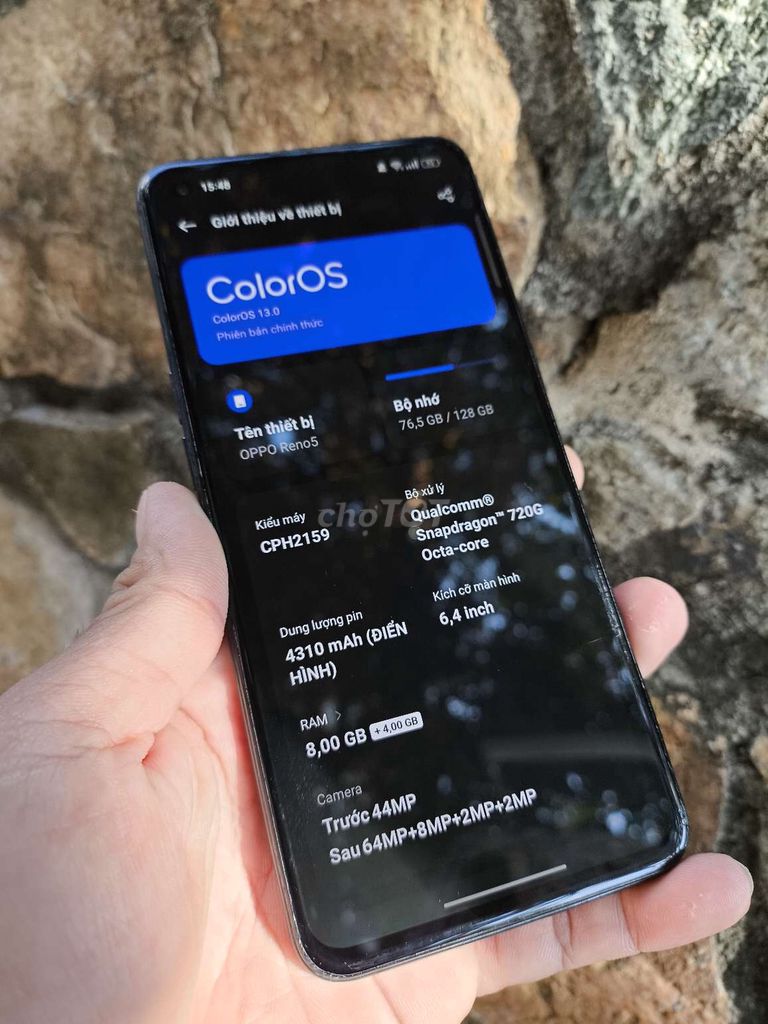 Oppo Reno5 128GB Đen. Mua bán Điện thoại tại Thành phố Vũng Tàu Bà Rịa - Vũng Tàu được đăng bởi Huy Daniel hình 1