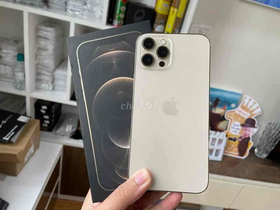 iPhone 12 Pro GOLD Fullbox 128G 256G APPLE 02/2023. Mua bán Điện thoại tại Quận Thanh Xuân Hà Nội được đăng bởi Nguyễn Huy Dũng hình 1
