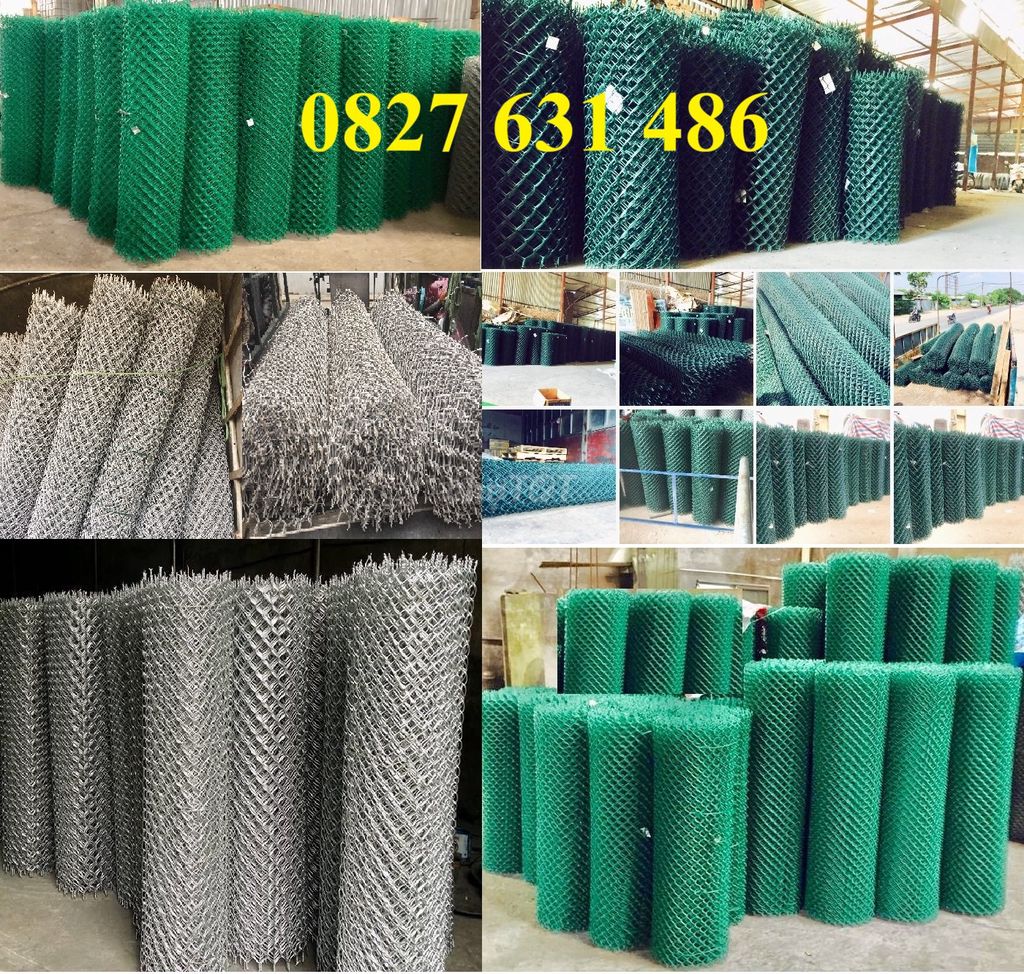 Lưới sân sóng, Lưới thép bọc nhựa màu xanh. Mua bán Đồ chuyên dụng, Giống nuôi trồng tại Thành phố Điện Biên Phủ Điện Biên được đăng bởi Khánh Chi Trần hình 1