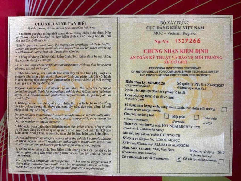 Huyndai 7,2t đời 2020 thùng bạt 5,8.*2,1*2,1 m ml. Mua bán Xe tải, xe ben tại Huyện Bình Chánh Tp Hồ Chí Minh được đăng bởi Vi hình 6