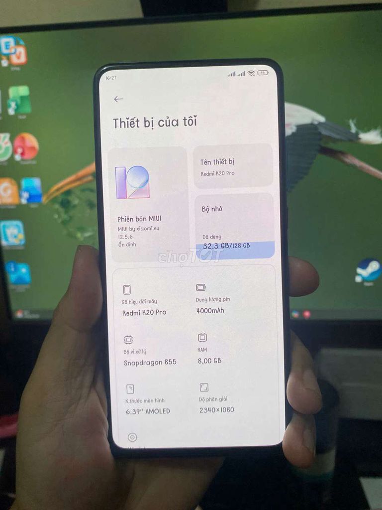 Xiaomi Redmi K20 Pro 8GB/128GB Xanh. Mua bán Điện thoại tại Quận Bình Tân Tp Hồ Chí Minh được đăng bởi Đạt Lx hình 1