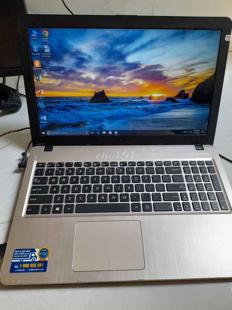 ASUS X540SA N3060 15.6 inch 4GB/128GB Vàng đồng. Mua bán Laptop tại Quận Gò Vấp Tp Hồ Chí Minh được đăng bởi PC GIÁ RẺ hình 1