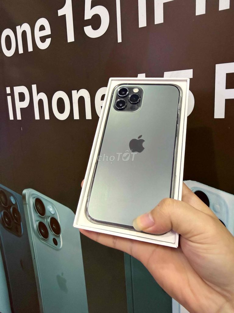 12 Pro 256GB Gray Quốc tế Nhật pin 100. Mua bán Điện thoại tại Quận 3 Tp Hồ Chí Minh được đăng bởi Nam Á Mobile hình 1