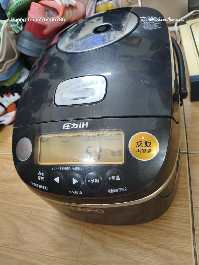 Nồi cơm điện Zojirushi NP-BU10 1 lít. Mua bán Bếp, lò, đồ điện nhà bếp tại Quận Hồng Bàng Hải Phòng được đăng bởi Phong Trần  hình 1