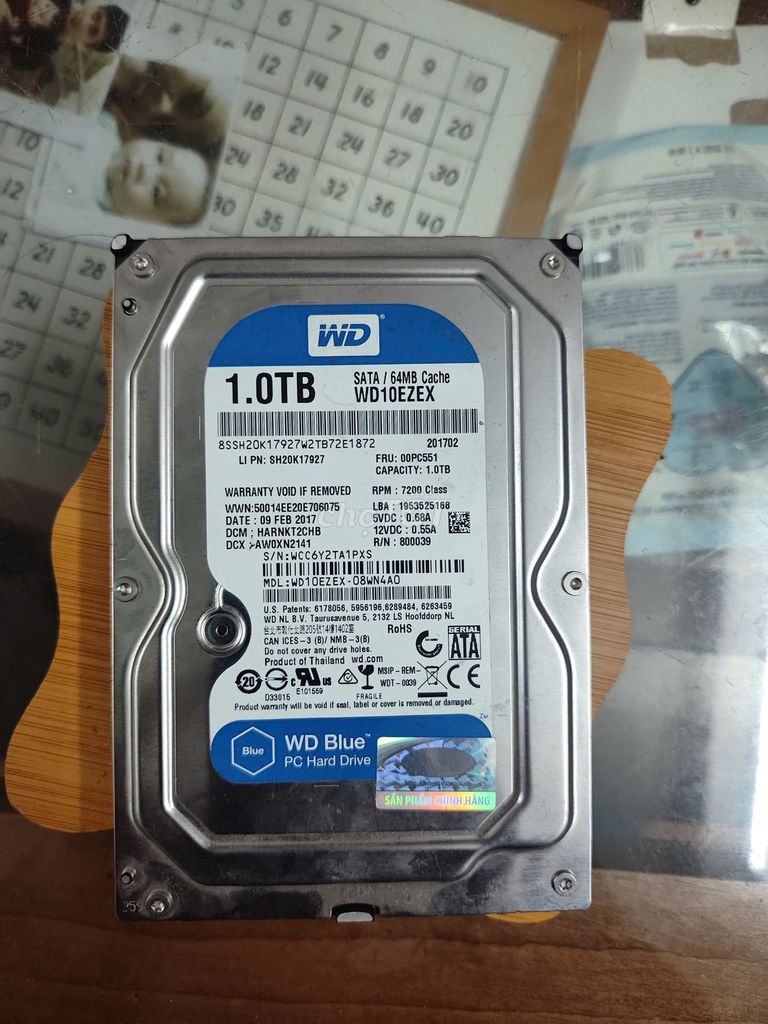 Ổ Cứng PC Western Digital 1TB SK100%