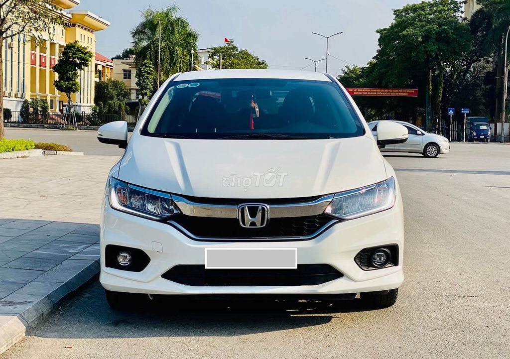 Honda City 2019 АКПП белый полная комплектация
