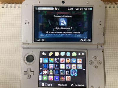Nintendo 3DS XL trắng + Thẻ 32GB + Sạc zin