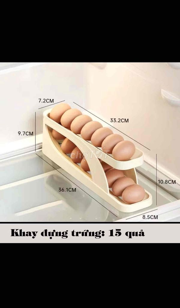 khay đựng trứng cuộn tự động