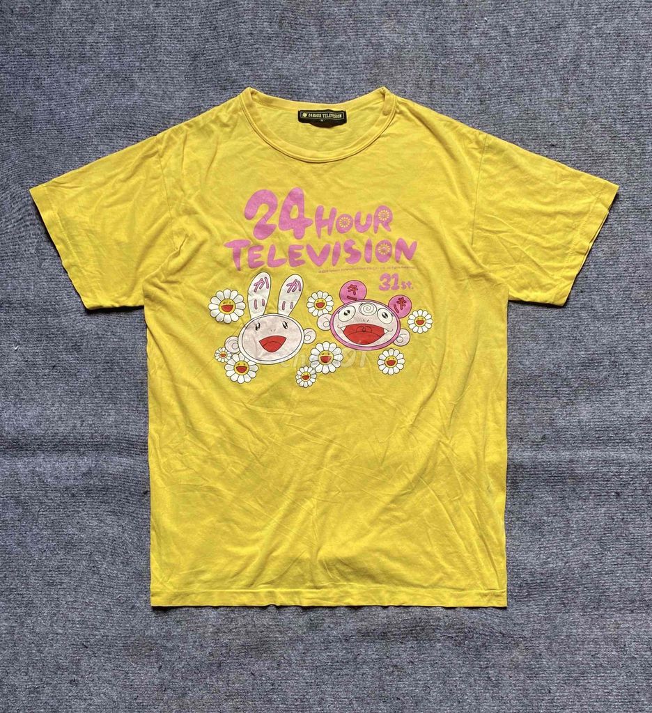 Áo thun 24 Hour Television Takashi Murakami. Mua bán Quần áo tại Huyện Dương Minh Châu Tây Ninh được đăng bởi Yang Wu hình 1