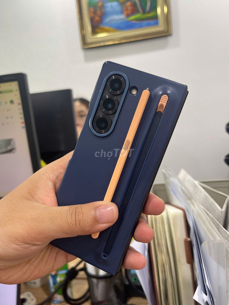 Samsung Galaxy Z Fold6 256GB Xanh đậm 99%. Mua bán Điện thoại tại Quận Hoàng Mai Hà Nội được đăng bởi Giáp Nguyễn hình 1