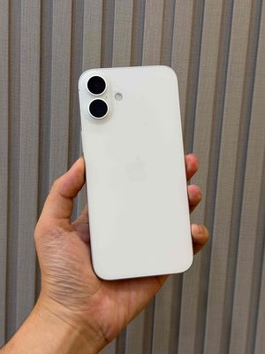 16 Plus 128GB Trắng VN Pin 100 sạc 20L BH 4/2027