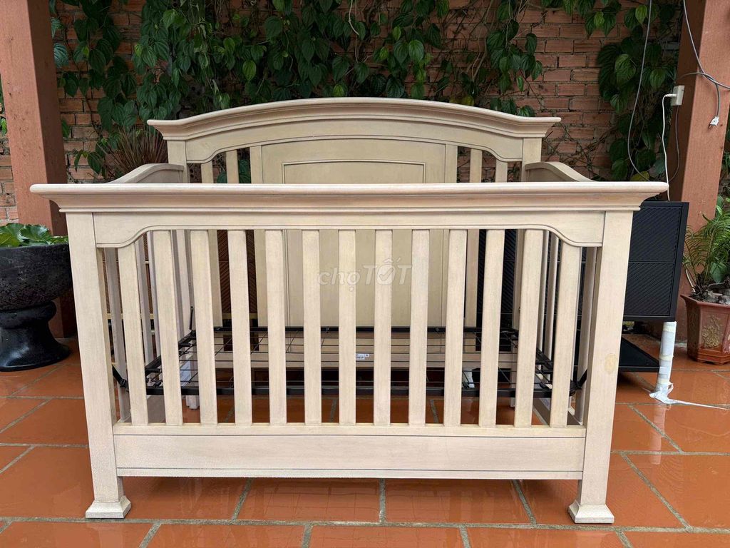 Cũi em bé gỗ thông 1m2x80cm. Mua bán Mẹ và bé tại Thị xã Phú Mỹ Bà Rịa - Vũng Tàu được đăng bởi Cảnh hình 1