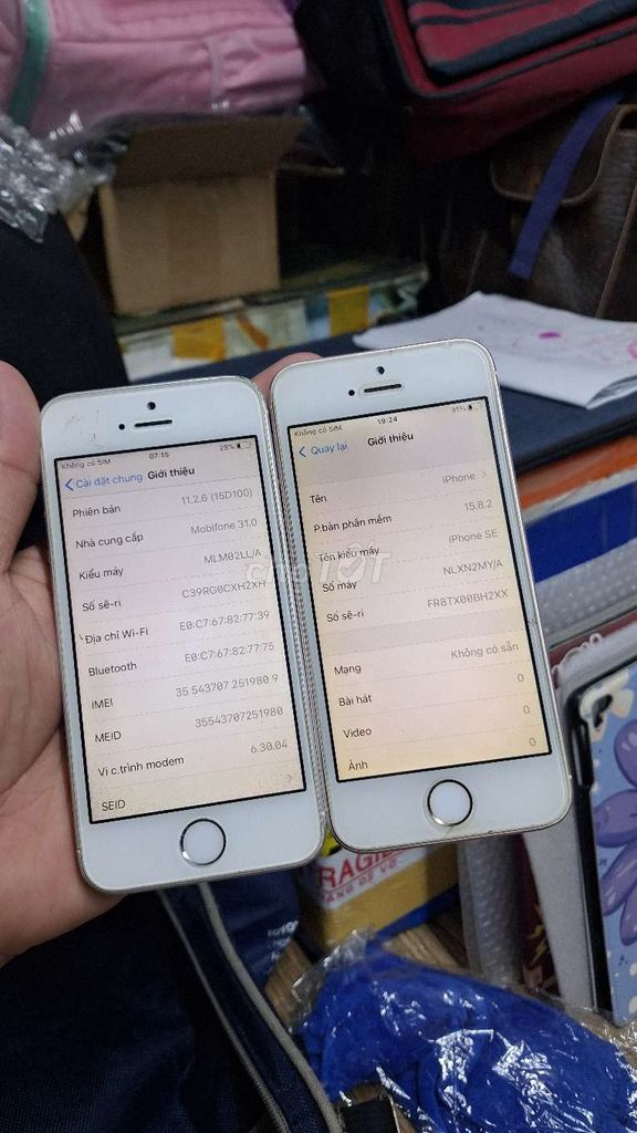 iPhone 5SE 16GB Bạc, Vàng hồng. Mua bán Điện thoại tại Quận Tân Phú Tp Hồ Chí Minh được đăng bởi Lộc Phát  hình 1