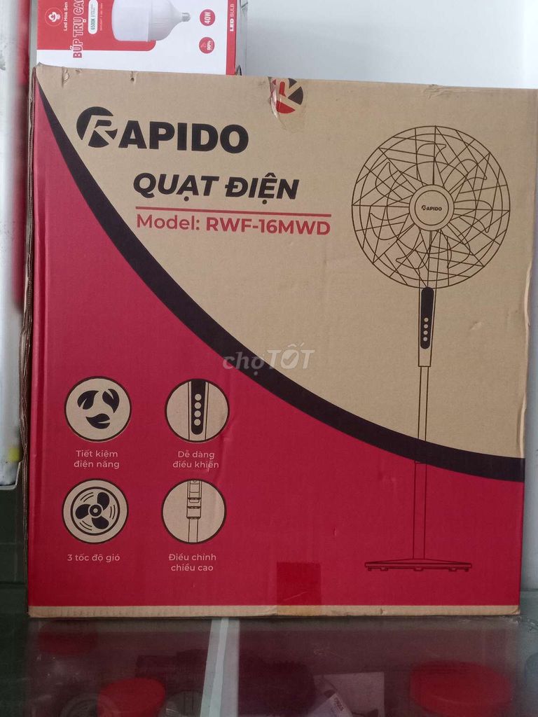 Quạt điện Rapido RWF-16MWD Tiết kiệm điện. Mua bán Quạt tại Quận Gò Vấp Tp Hồ Chí Minh được đăng bởi Lien Le hình 1