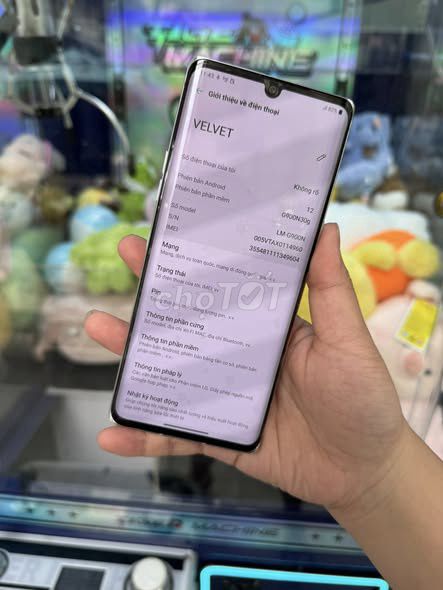 LG Velvet 128GB Trắng Nhật. Mua bán Điện thoại tại Quận 8 Tp Hồ Chí Minh được đăng bởi Hội Đồ Điện Tử hình 1