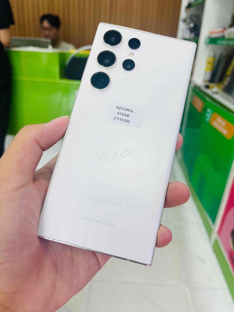 Samsung Galaxy S23 Ultra 512GB Trắng kem. Mua bán Điện thoại tại Quận Ngô Quyền Hải Phòng được đăng bởi TRAN SONG HA hình 1