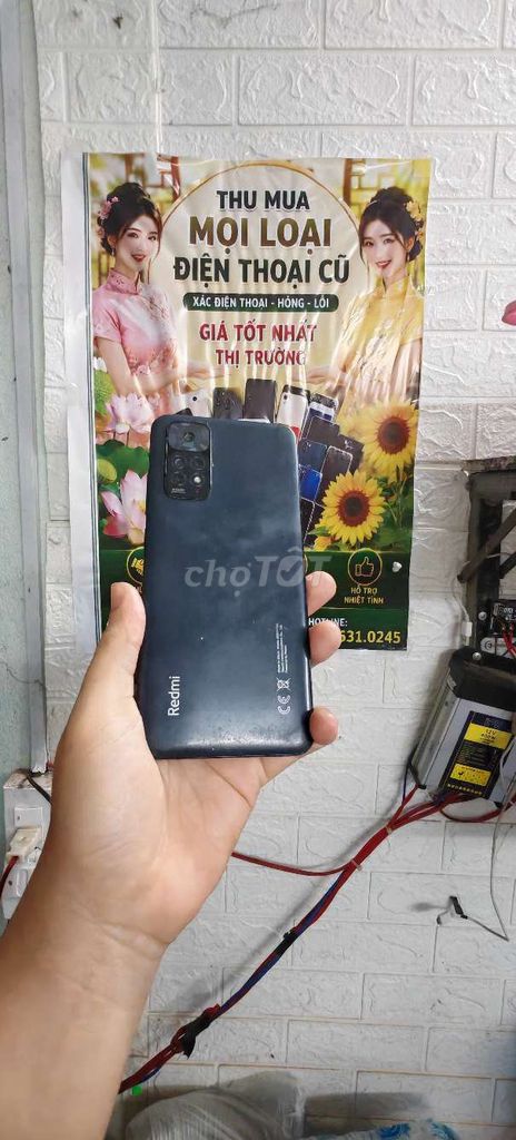 Xiaomi Note 11 6GB/128GB Đen. Mua bán Điện thoại tại Thành phố Huế Thừa Thiên Huế được đăng bởi T PLUS MOBILE MUA BÁN ĐIỆN THOẠI hình 1