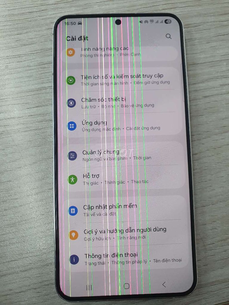 Samsung S22 Plus Trắng Sọc màn hình. Mua bán Điện thoại tại Quận 12 Tp Hồ Chí Minh được đăng bởi Nguyễn phúc hình 1