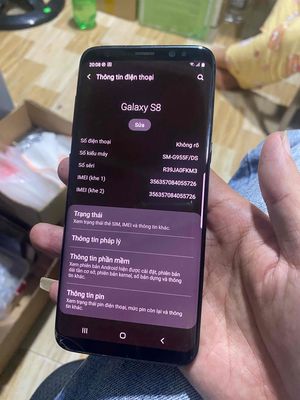 samsung s8. Mua bán Điện thoại tại Quận Bình Thuỷ Cần Thơ được đăng bởi Hường mobile