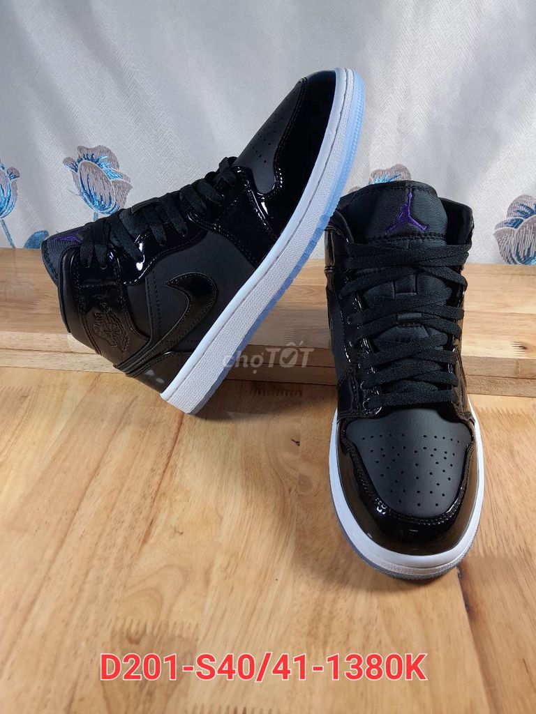 Giày si Nike Jordan cao cổ authentic D201 2hand