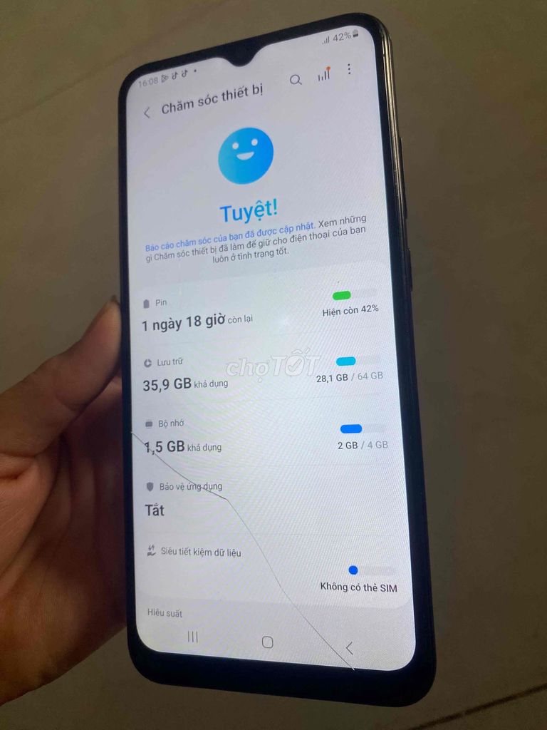Samsung A03 4/64g Zin. Mua bán Điện thoại tại Huyện Củ Chi Tp Hồ Chí Minh được đăng bởi Linh hình 1