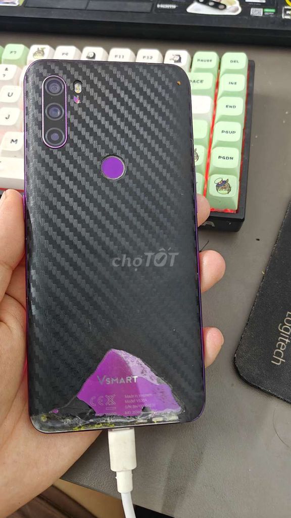 Vsmart Active 3 Tím Đã sử dụng. Mua bán Điện thoại tại Thành phố Thủ Đức Tp Hồ Chí Minh được đăng bởi Điện Thoại Giá Tốt hình 1