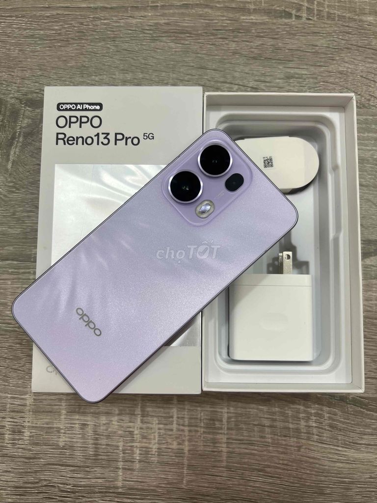 Oppo Reno 13 Pro 5G 512GB Tím likenew fullbox. Mua bán Điện thoại tại Quận Gò Vấp Tp Hồ Chí Minh được đăng bởi Cửa hàng  KGPHONE STORE hình 1