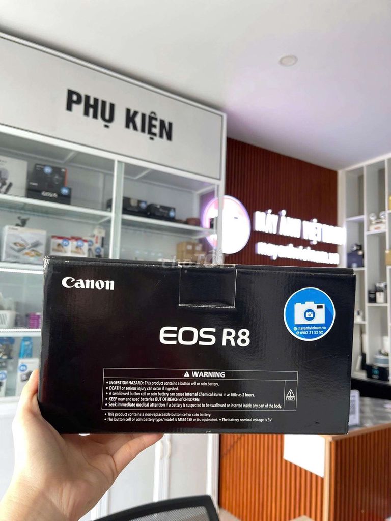 Canon R8. Mua bán Máy ảnh, Máy quay tại Quận 1 Tp Hồ Chí Minh được đăng bởi Thanh Thanh hình 1