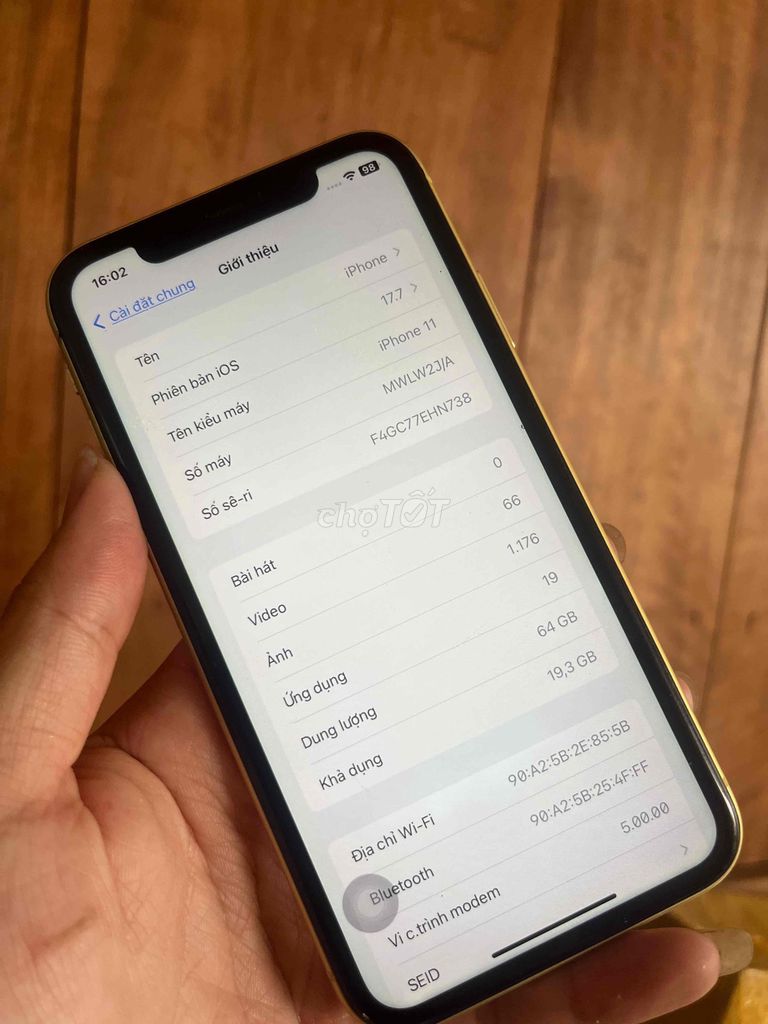 Apple iPhone 11 64GB Vàng. Mua bán Điện thoại tại Thành phố Thuận An Bình Dương được đăng bởi Bảo hình 1