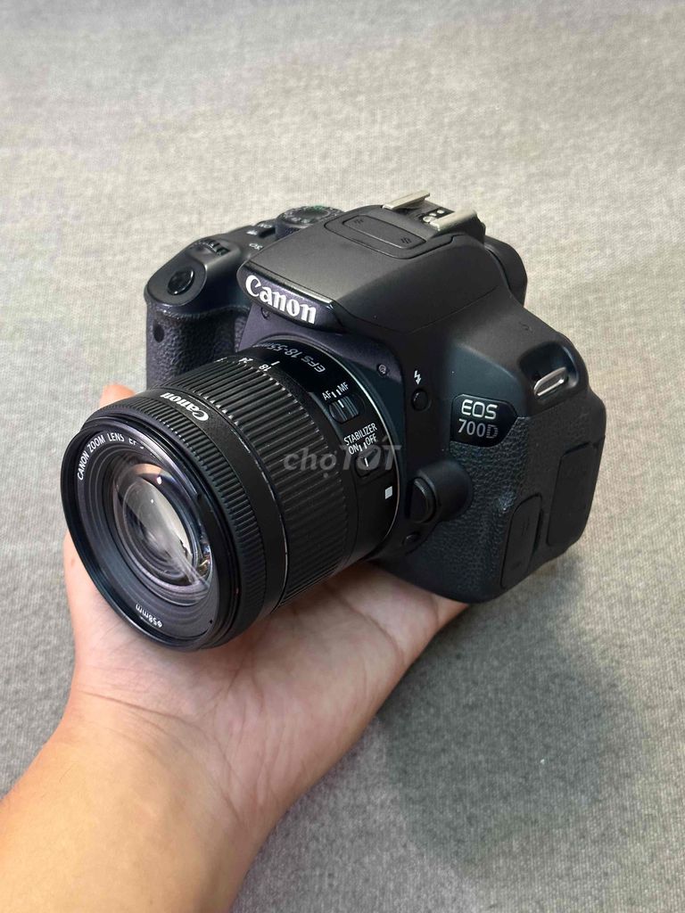 Canon 700D + Kit 18-55mm STM. Mua bán Máy ảnh, Máy quay tại Quận Hải Châu Đà Nẵng được đăng bởi Tiến Đạt hình 1