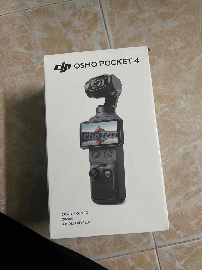 DJI Osmo Pocket 4 bản creator combo new seal 100%. Mua bán Máy ảnh, Máy quay tại Quận 8 Tp Hồ Chí Minh được đăng bởi Huỳnh Ngọc Thái  hình 1