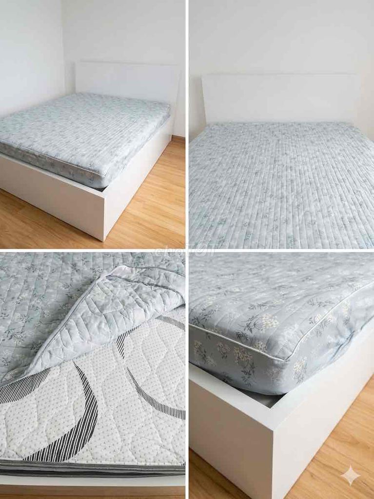 Giường ngủ 1m6x2m Còn mới. Mua bán Giường, chăn ga gối nệm tại Quận Cầu Giấy Hà Nội được đăng bởi Bel Nguyen hình 1