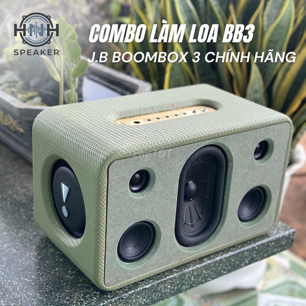 Combo Làm Loa J.B Boombox 3 Zin - Đã Bọc Da Xịn. Mua bán Tivi, Âm thanh tại Huyện Ea H'leo Đắk Lắk được đăng bởi HNH Speaker hình 1