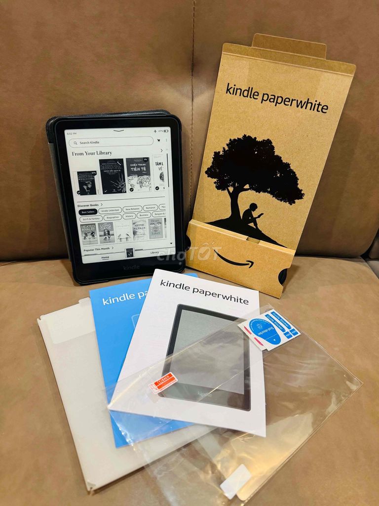 Máy đọc sách Kindle Paperwhite 6 Đen. Mua bán Máy tính bảng tại Quận Hải Châu Đà Nẵng được đăng bởi Lê Ngọc Can hình 1
