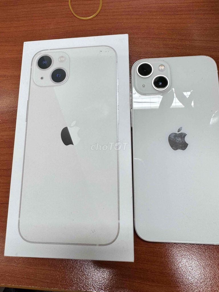 iPhone 13 128GB Trắng, BH Dài pin 100%. Mua bán Điện thoại tại Thành phố Bến Tre Bến Tre được đăng bởi NHC hình 1
