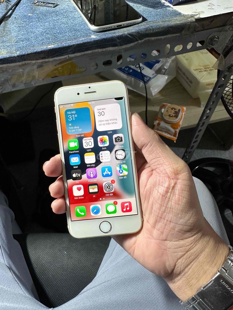 Apple iPhone 6s 64GB Vàng Đã sử dụng. Mua bán Điện thoại tại Quận Bình Tân Tp Hồ Chí Minh được đăng bởi Tăng Thế Trí hình 1
