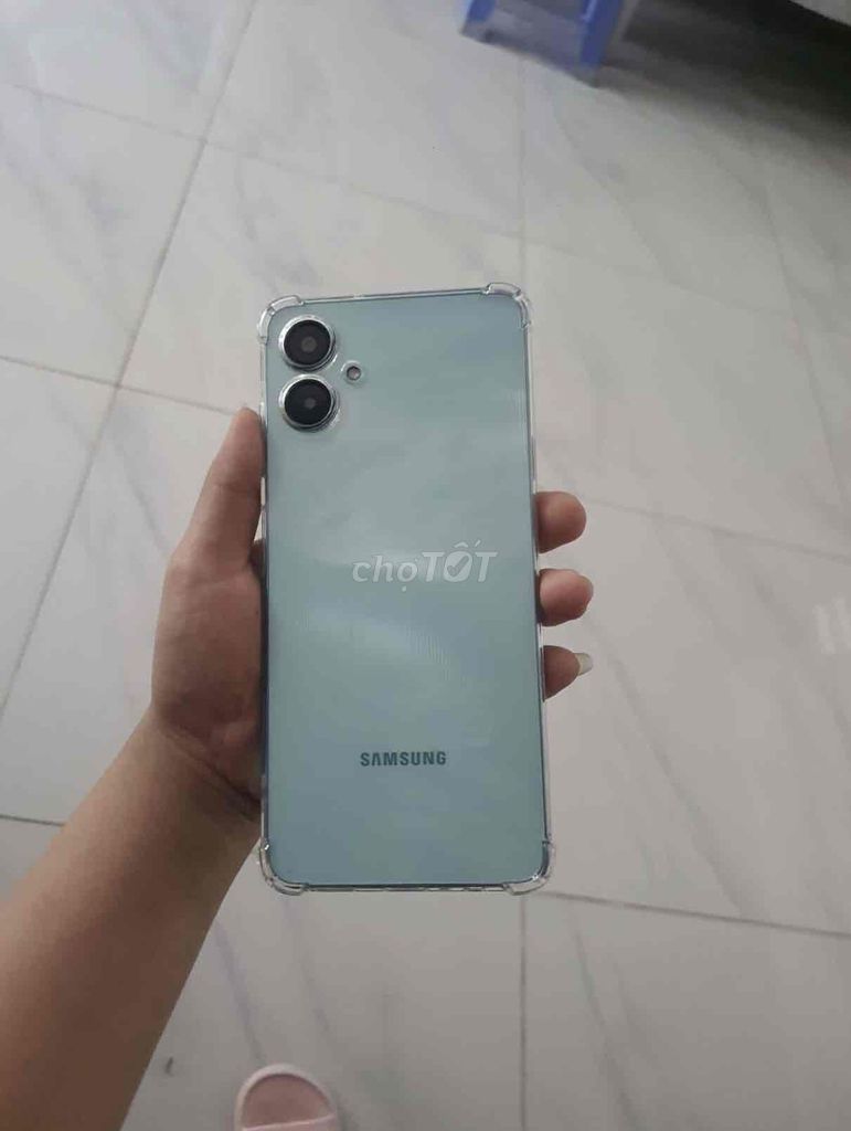 Samsung A06 128GB Xanh nhạt. Mua bán Điện thoại tại Huyện Phong Điền Cần Thơ được đăng bởi Quốc Vinh hình 1