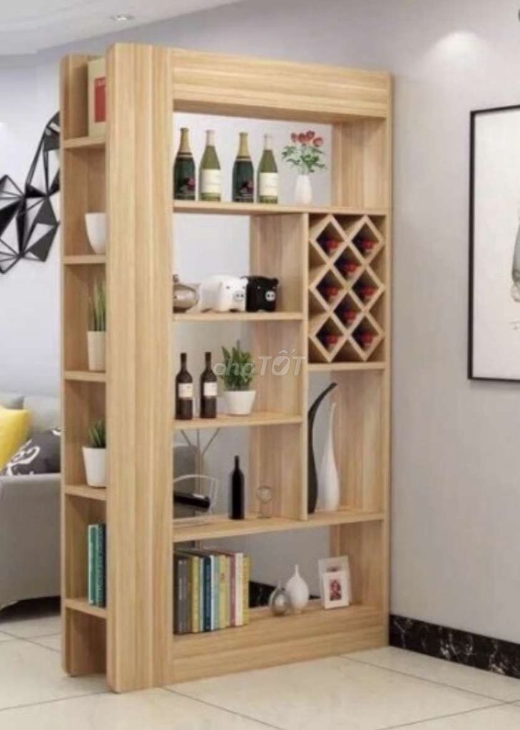 Kệ trang trí gỗ công nghiệp. Mua bán Tủ, kệ gia đình tại Huyện Bình Chánh Tp Hồ Chí Minh được đăng bởi huỳnh hùng hình 1