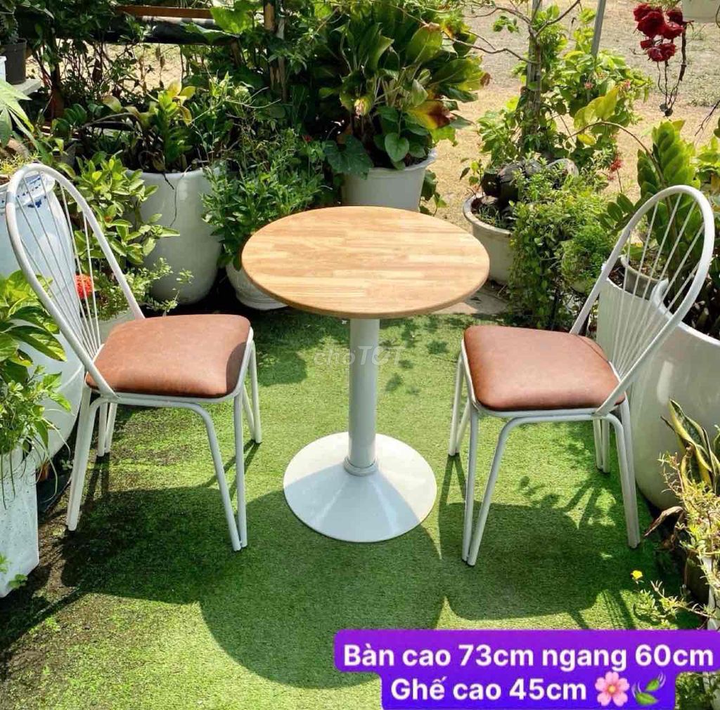 Mình cần thanh lý 10 bộ bàn ghế caffe🌻🌷🌴