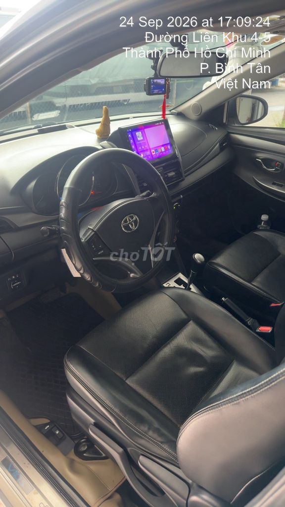 Toyota Vios G 2015 Серебристый 130 тыс. км