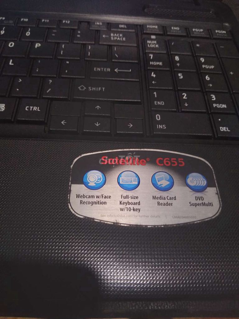Toshiba Satellite C655 Đen. Mua bán Laptop tại Thành phố Biên Hòa Đồng Nai được đăng bởi Phat Khanhphuong hình 1