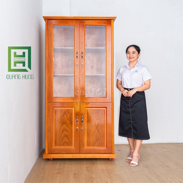 TỦ HỒ SƠ GỖ SỒI=TỦ HỒ SƠ=TỦ HỒ SƠ GỖ GỒI=TỦ GỖ SỒI. Mua bán Tủ, kệ gia đình tại Huyện Nhơn Trạch Đồng Nai được đăng bởi NỘI THẤT NHÀ XINH hình 1