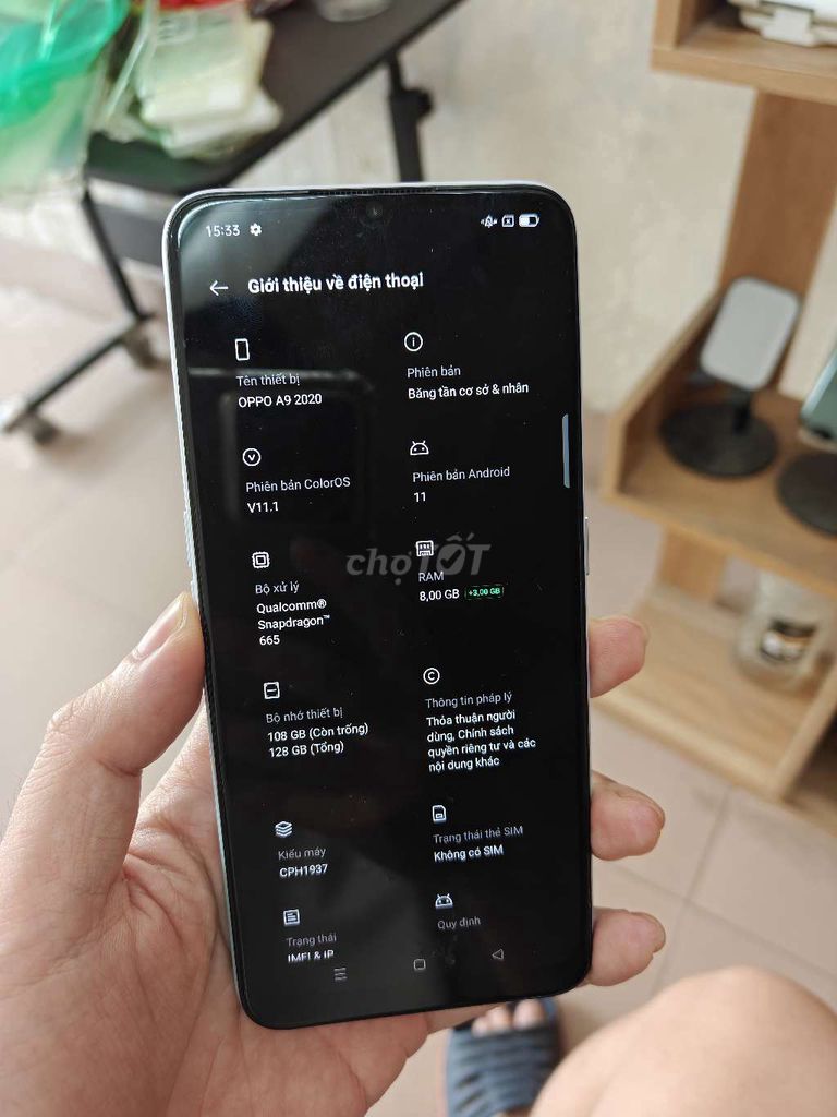 OPPO A9 2020 128GB Trắng xanh. Mua bán Điện thoại tại Quận Thanh Xuân Hà Nội được đăng bởi cửa hàng điện thoại giá rẻ hình 1