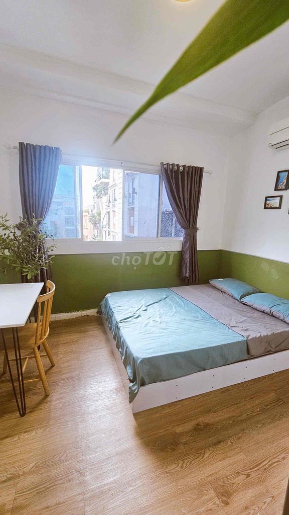 PHÒNG STUDIO CỬA SỔ TRỜI FULL NỘI THẤT NGAY HAI BÀ TRƯNG QUẬN 1