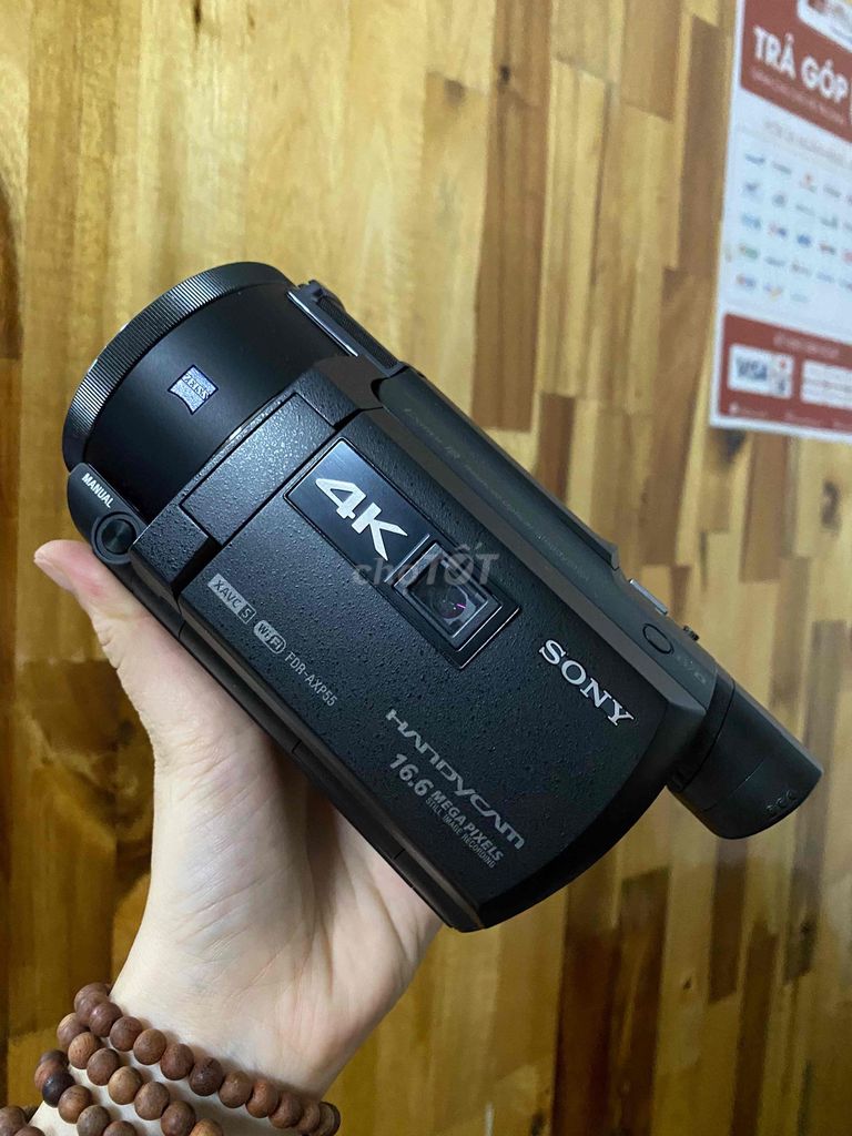 Máy quay phim Sony FDR-AXP55 4K 20x Đen. Mua bán Máy ảnh, Máy quay tại Quận Tân Bình Tp Hồ Chí Minh được đăng bởi Ý Nhi Hura Camera hình 1