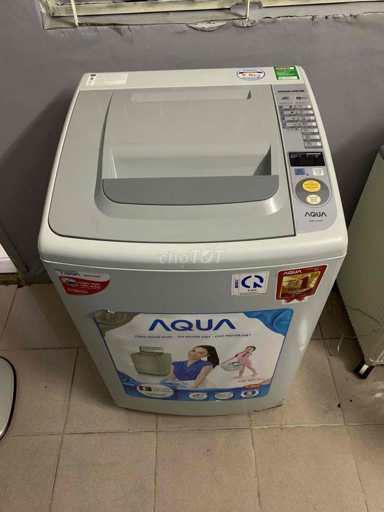 Máy giặt AQUA 7kg mới 90%